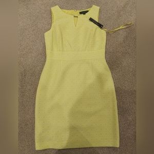 Lime Green Tahari Levine Dress Size 10